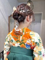 ゼスト クレス(ZEST Cres)&nbsp;【立川CRES三木】卒業式・着物リボンアレンジ