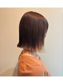 切りっぱなしボブ