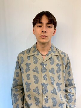 アワーズ 南青山(Our's) ブルーブラック/フェザーパーマ/スパイキーショート[南青山]