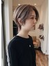 【広瀬指名限定】ショート限定！カット＋ケアブリーチ＋全頭透明感カラー♪