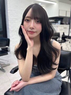 アマトウキョウ 表参道(AMA TOKYO) レイヤーカット 韓国ヘア ミルクティー 高島大登