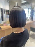 お手入れ簡単ボブ