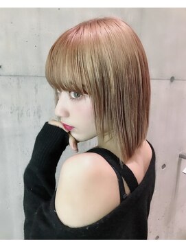 ユアーズヘア 新宿WEST(youres hair) 大人可愛い☆骨格修正スッキリショートボブ