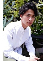 ワンワンオー バーバーショップ 長浜店(@110 BARBER SHOP)&nbsp;ウェーブヘア