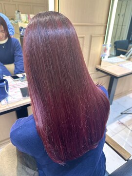 フェイス 伊勢原(FACE。) 透明感カラー/ブリーチなしWカラー/髪質改善/伊勢原