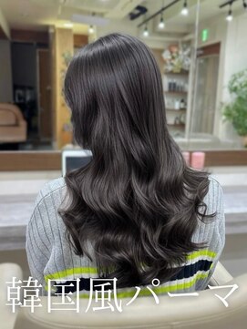 アミー 池袋(Ammy) レイヤーカット/顔周りカット/顔周りレイヤー /韓国風パーマ