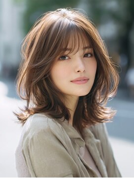 アルトリスト(Altruist Aging×HAIR&SPA) ☆イメチェンピンクベージュアンブレラカラー前髪クールショート