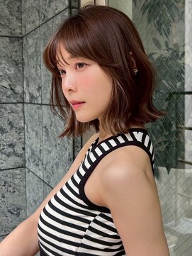 セイントローレン バイ ジルブラン(St.Lauren by JIL BLAN) ハイライトバレイヤージュダブルカラーショートカット