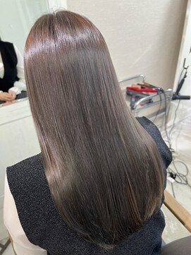 髪質改善　超高濃度水素ケアカラー