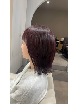 ワークスヘアー(WORKS HAIR) ピンクラベンダーカラー