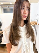キーゴ 博多(KY-GO.)&nbsp;レイヤーカット/ナチュラルベージュ/ロングレイヤー