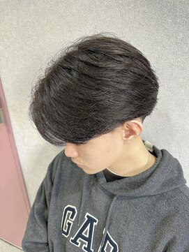 グレイバイニューヨークニューヨーク 京都北大路(Gray by NYNY) センターパート/ニュアンスパーマ/京都/北大路/メンズ