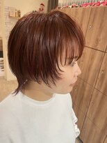ニューヨークニューヨーク 三宮店(NYNY) ハッシュカット×オレンジカラー