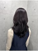 コテ巻き風パーマ/ロングヘア/大きめカール