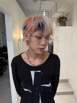 アドネ プライム(adne prime) メンズカット デザインカラー スパイキーショート