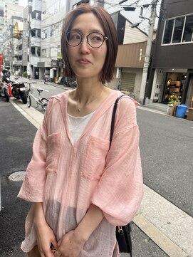 トイトイトイ(toi toi toi) 切りっぱなしボブ
