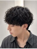 人気No.1セットが簡単なシャドウパーマ！松戸/メンズパーマ