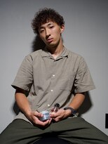 ヘアカフェ ブーン(Hair Cafe Boon) スパイラルパーマ×フェードショート