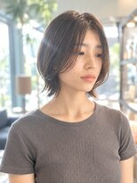 アングゥイー(ungu iE)&nbsp;顔まわりレイヤー＋ニュアンスボブ
