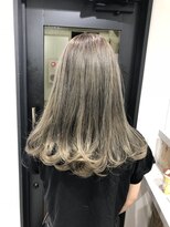 フォーク(FOLK)&nbsp;恵比寿×YAMATO  外国人風ヌーディーベージュ_ダブルカラー