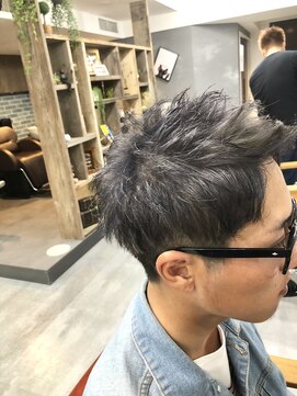 イズ 札幌店(is) グレー☆2ブロックショート