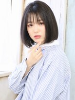 ジュール(Jule) ☆大人気ナチュラルミニボブ　暗髪透け感カラー☆