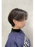 横顔美人ショート/ハンサムショート/大人ショート