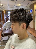 スパイキーショート×ツイストパーマ【YUSUKE】