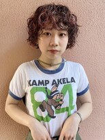 ボコカ(bococa)&nbsp;【macana】ハイライト/デザインカラー/パーマ/ボブ