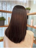 大人かわいい20代30代40代小顔ショコラベージュ１Zina船橋