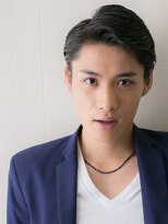 グルーミングサロン バーバー キャッスル 北浦和西口(Grooming salon Barber Castle)&nbsp;七三オールバック/アッシュブラックショートP北浦和