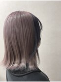 ハイトーンカラー/ツヤ髪スタイル/フェイスフレーミング