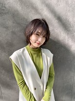 ロンド ストラーダ 心斎橋(Lond strada)&nbsp;シルキーベージュ×グレージュカラー【髪質改善/縮毛矯正】