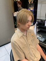 アイズ 海老名(AIZU) ダブルカラートリプルカラーブロンドベージュ韓流ウルフカット