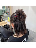 【ヘアセットサロンfrst】結婚式・二次会・パーティーヘアセット
