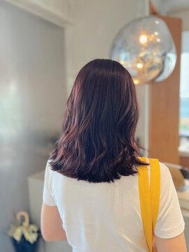 ニカイ(2F) ピンクベージュ　前髪/カラー/三宮/神戸