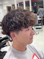 オーシャントーキョー ウエスト 心斎橋(OCEAN TOKYO WEST) 波巻きパーマメンズツイストスパイラルパーマツーブロック