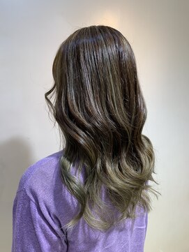 アズール 草加(azule) ハイライト×グラデーションカラー　マッドベージュ[草加駅]