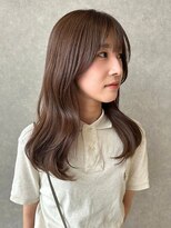 オブジェ シエル(obje't ciel)&nbsp;【obje't ciel】顔周りレイヤー/ベージュ【山口紗季】