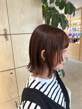 アドラーブル 万代店 (adorable) 20代30代大人可愛い小顔ショート丸みボブウルフカット