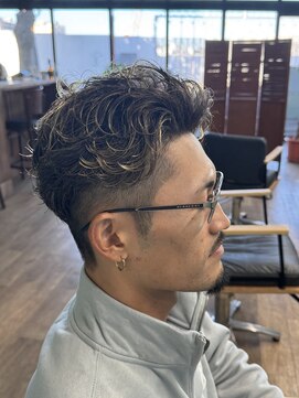 スウェル 西千葉店(Swell) 極道パーマハイライト1