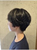 ショートパーマ