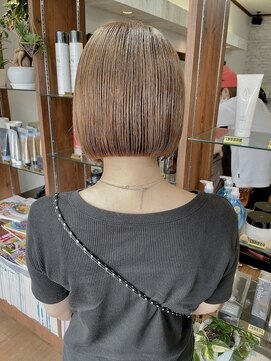 ヘアークルーズピース (hair cruise Piece) ミルクティーボブ/ぷつっとボブ/切りっぱなしボブ