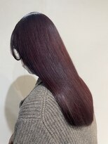 ファブ 千葉店(FaB)&nbsp;【ブリーチなしダブルカラー×ボルドー】