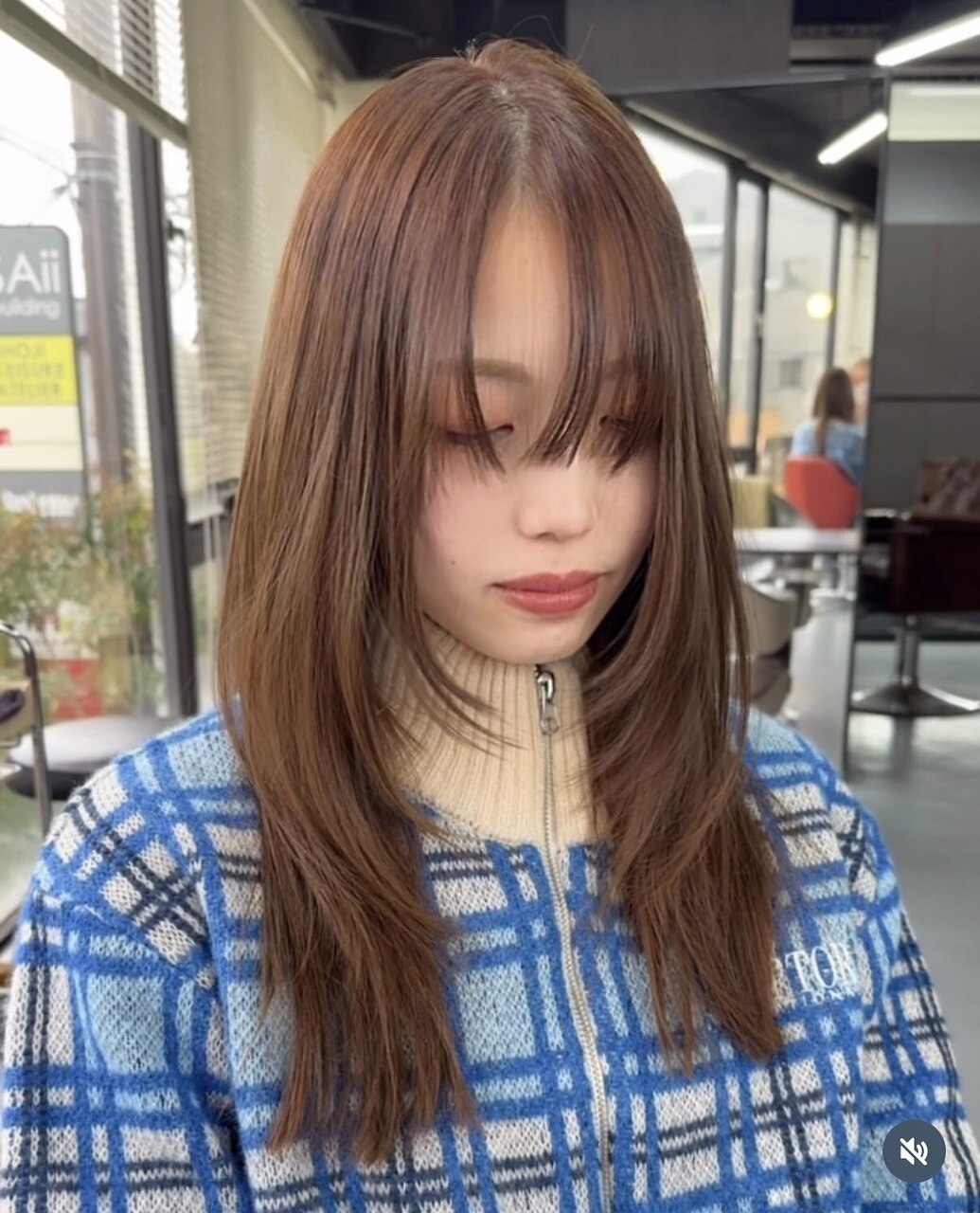 カラー+カット+ミルボン3STEPトリートメント　\15,500→\11,500