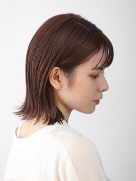 オーガニック リブ 川越(organic+live) 秋のトレンド！暗めカラー×上品ショコラブラウン◎小顔ボブ