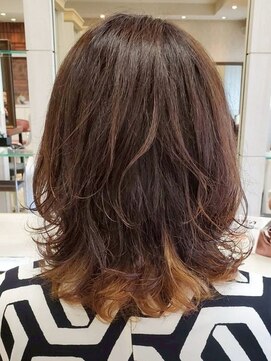 ヘアークリアー 春日部 おしゃれな大人のデザインカラー インナーカラー