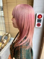 オーガニック リブ 川越(organic+live)&nbsp;◎冬の美人見せ◎顔まわりレイヤー×ホワイトピンク