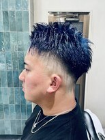 グレイスフルバーバーロンドン 大宮店(Graceful Barber London)&nbsp;【30代 男性】ロンドンブルーフェード（大宮/バーバー）