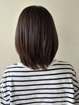 ひし形レイヤーボブ　3